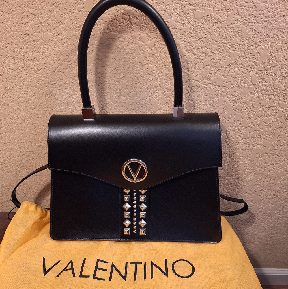 Mario Valentino Leather Handbag